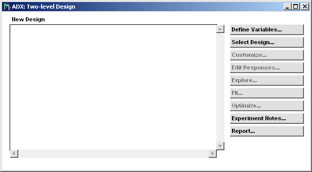main design window