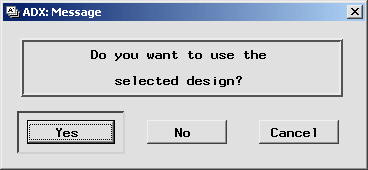 dialog to create design