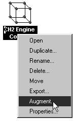 right-click menu on adx desktop