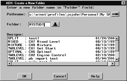 create a new folder window