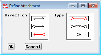Define Attachments Window