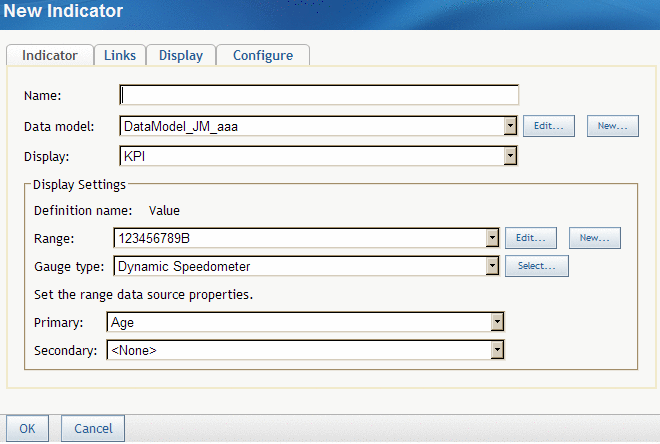 New Indicator page