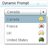 example dynamic prompt indicator
