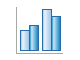 clustered bar chart icon