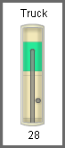 a gauge using the flip vertical setting