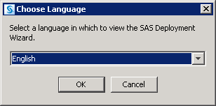 [Choose Language dialog box]