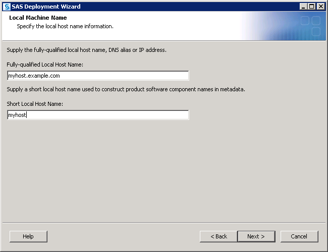 [Local Machine Name page]