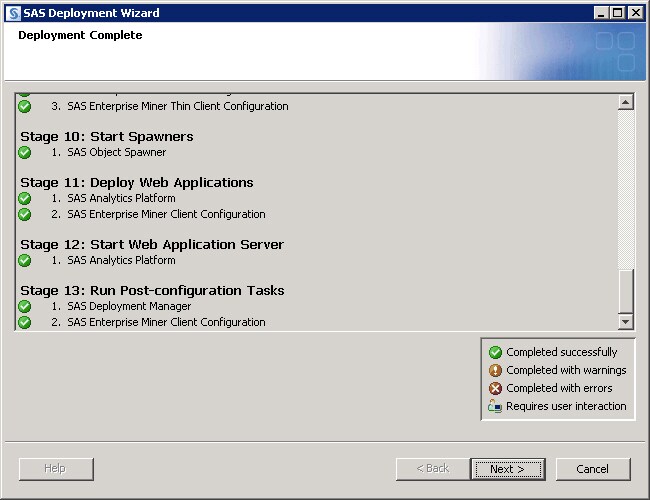 [Deployment Complete page]