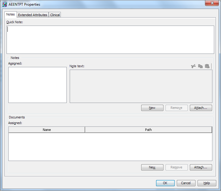 Column Properties dialog box