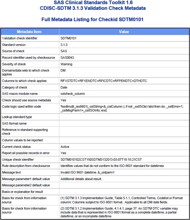 Example full metadata from a report where _cstRecordView=Y