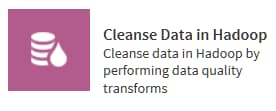 Cleanse Data in Hadoop icon in the SAS Data Loader window