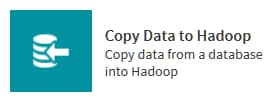 Copy Data to Hadoop icon in the SAS Data Loader window