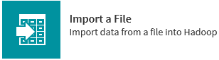 Import a File Icon in the SAS Data Loader Window