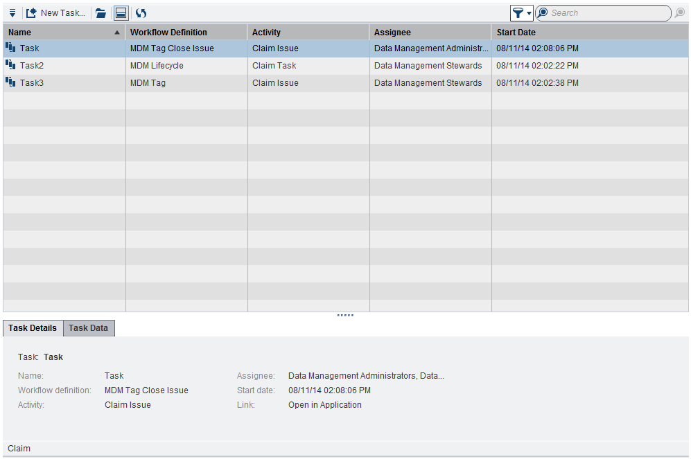 SAS Task Manager