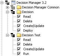Decision and Decision Test capabilities under Decision Manager 3.2 in SAS Management Console.