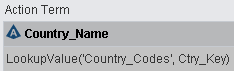 Image Showing the Example LookupValue(“country_codes”, Ctry_key)