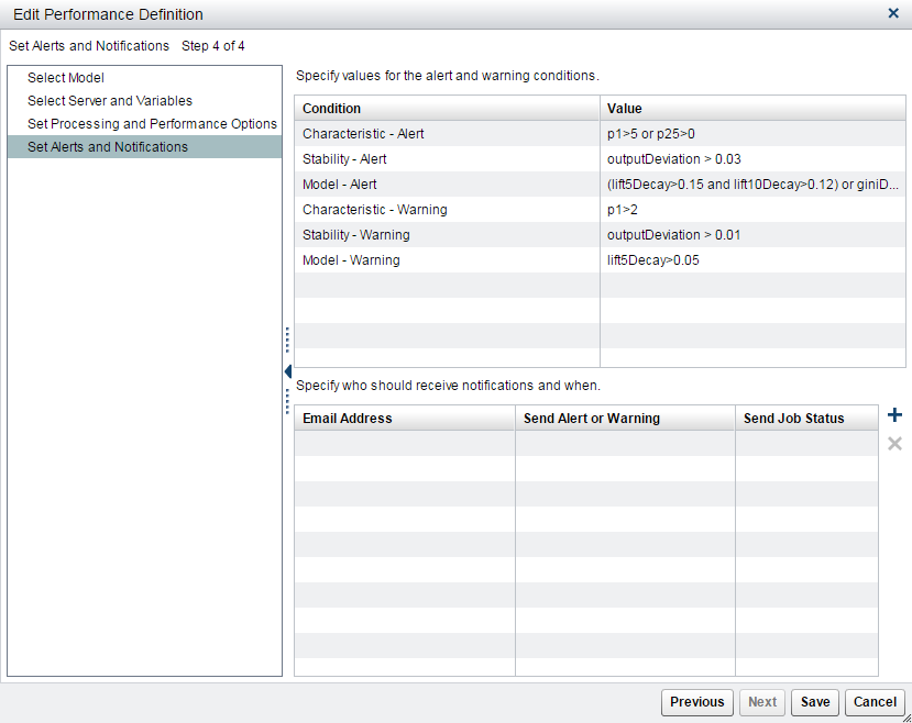Set Alerts and Notifications