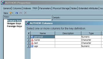 Selecting a Column for a Primary Key