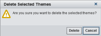 delete theme confirmation