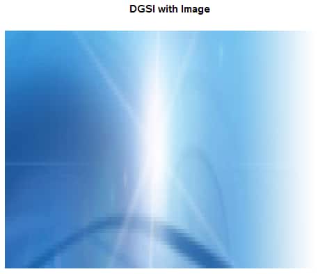 DSGI with stretched image