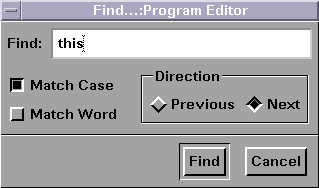 [Find Dialog Box]