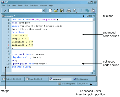 [The Enhanced Editor window]