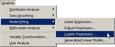 Selecting a Logistic Regression