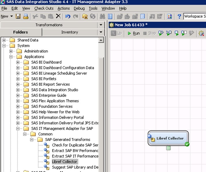 Libref Collector Transformation