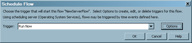 Select a Trigger to Start the Current Flow