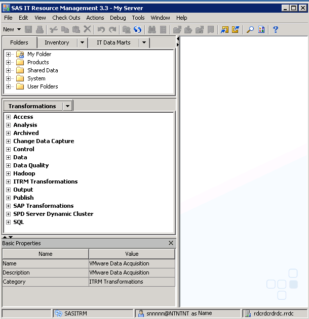 SAS IT Resource Management Desktop