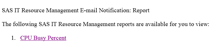 Contents of an Email Message