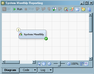 A Performance Report Transformation in a Report Job