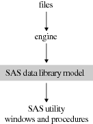 Relationship of Engines to SAS Libraries