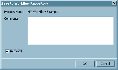 Save to Workflow Repository