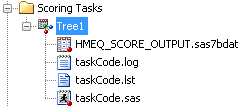 Scoring folder Tree1 task files