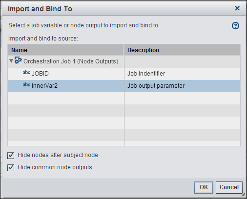 Import and Bind Window