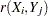 $r(X_ i,Y_ j)$
