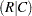 $D (R|C)$