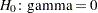 $ H_0\colon \mbox{tau-}b = 0$