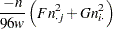 \[ \mr {var_0}(r_ s) = \frac{1}{n^2 w^2} \sum _ i \sum _ j n_{ij} (v_{ij} - \bar{v})^2 \]