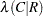 $0 \leq \lambda (C|R) \leq 1$