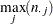 $\displaystyle c_ j $