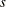 $s$