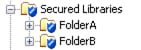 Folders A and B