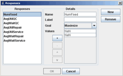 Response Creation Dialog Box