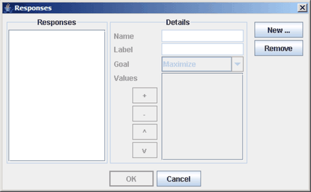 Responses Dialog Box