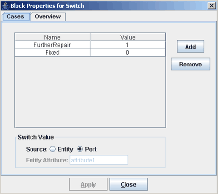 Switch Block Properties