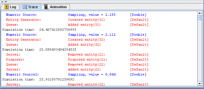 Sample Trace Tab