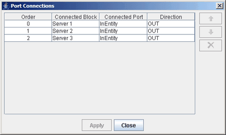 Port Connections Dialog Box