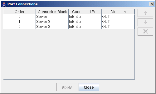 Port Connections Dialog Box